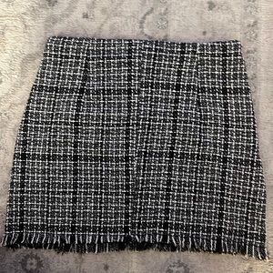 Shein tweed mini skirt